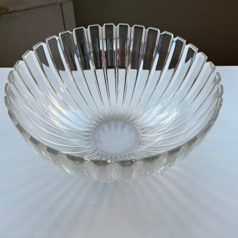 Tiffany & Co. Ornate Crystal Bowl